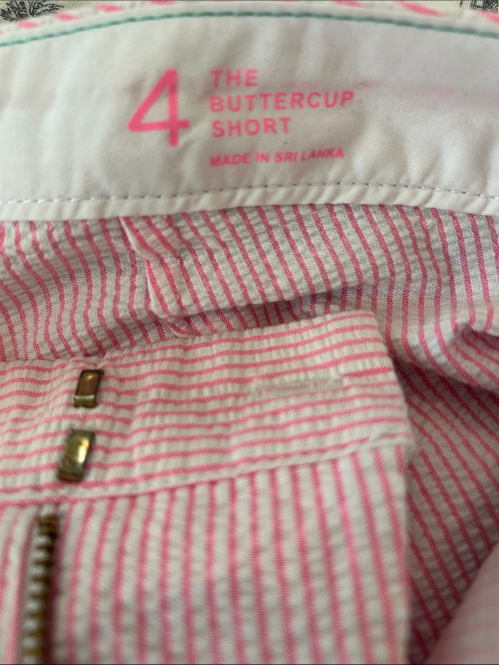 Lilly Pulitzer Pink Scallop Hem Shorts - Picture 3 of 3